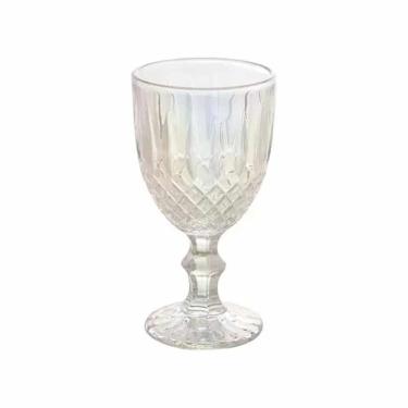 Imagem de Taça Vidro água Greek Rainbow Bon Gourmet Fruta Cor 345ml