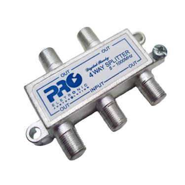 Imagem de Proeletronic Divisor 1:4 Catv 1ghz 130db Pqdv-1024b