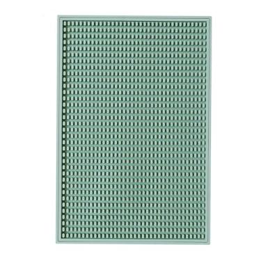 Imagem de ＫＬＫＣＭＳ Tapete de silicone antiderrapante para, resistente ao calor, tapete de drenagem para café, para restaurante, cafeteria ao ar livre, fazenda, Verde