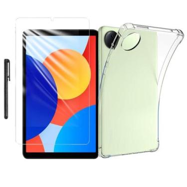 Imagem de Capa Tpu + Pelicula Vidro + Caneta Para Redmi Pad Se 8,7 - Tech King