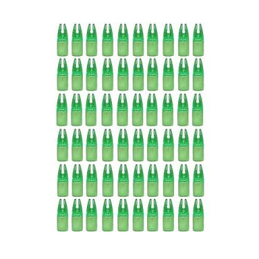 Imagem de SDCYOW Pacote com 60 Nocks de flechas de tiro com arco para flechas de 5/40.6 cm cola em 8 mm/0,306 pol. Arcos de plástico de substituição para flechas de caça DIY arco recurvo composto arco - verde