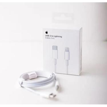 Imagem de Cabo USBC 1 Metro Turbo Lightning Branco Compatível com Iphone/11/12/1