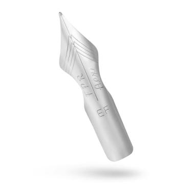 Imagem de FPR #6 Chrome EF Ultra Flex – Pontas personalizadas para caneta-tinteiro com sensação ultra flexível macia - Ponta flexível de aço inoxidável suave - Pontas de caligrafia extrafinas para uma