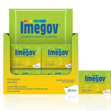 Imagem de Imegov Vitaminas do Complexo B + Cálcio e Colina - 150 CPR - Nutivit