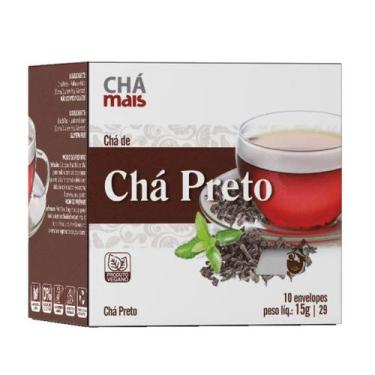 Imagem de Chá Preto Cx. com 10 Sachês Vegano - Chá Mais