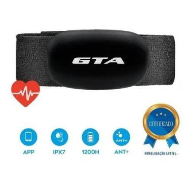 Imagem de Cinta cardiaca monitor cardiaco bicicleta bike gta ant+