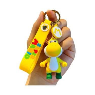 Imagem de Chaveiro 3D Super Mario Bros Para Crianças, Pingente De Bolsa Escolar,