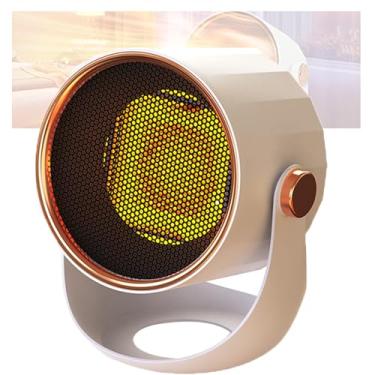 Imagem de Aquecedor de espaço,aquecedor portátil com 2 configurações de calor,Proteção Contra Superaquecimento,Aquecedor Termoventilador 1200w 220v Adequado para casa e escritório