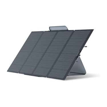 Imagem de EF ECOFLOW Painel solar portátil de 400 W, dobrável e durável, completo com uma capa de suporte ajustável, IP68 à prova d'água para aventuras ao ar livre