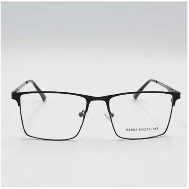 Imagem de Armação para Óculos de Grau Masculino Original Preta Quadrado - SPYCOR