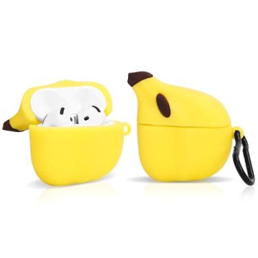 Imagem de Linda capa para AirPods 4ª geração, para AirPods 4 fones de ouvido sem fio, capa de silicone XMBYGY com carregamento de desenho animado à prova de choque, capa protetora para fones de ouvido com