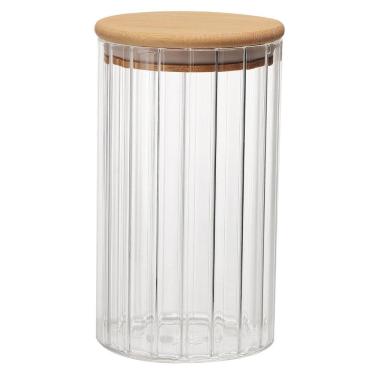 Imagem de Porta Mantimento de Vidro Borossilicato 750 ml com Tampa Bambu Dynasty