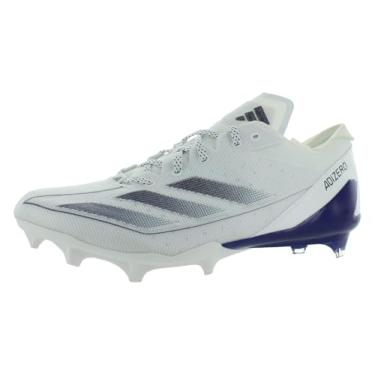 Imagem de adidas Tênis masculino Adizero Ghost, Calçado branco/Team College Purple/Cloud White-White, 39