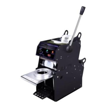 Imagem de Máquina de selagem de copos, leite, chá, totalmente automática, comercial, leite de soja, bebidas, máquina de selagem de copos, pequenos equipamentos de loja de chá de leite, máquina seladora de