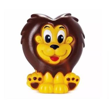 Imagem de Brinquedo de vinil para bebê a partir de 3 meses - leão - MARALEX