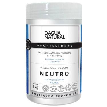 Imagem de Pote Creme De Massagem Corporal Hidratante Dagua Natural Neutro 1kg Se