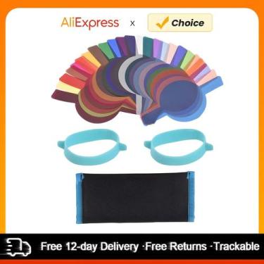 Imagem de Kit De 24 Filtros De Cor Para Flash De Câmera Com Cabeça Redonda Para 