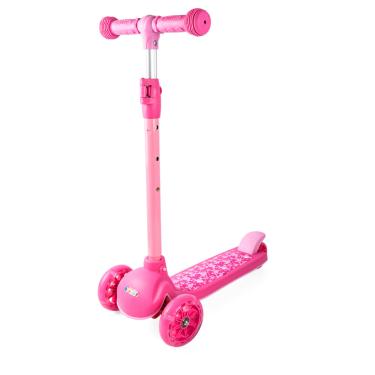 Imagem de Patinete Infantil 3 Rodas com Som e LED Rosa - brink+