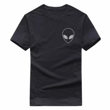 Imagem de Camiseta Personalizada 'Alien' Alta Qualidade - Renovar Confecções, Pr