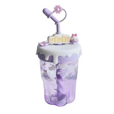 Imagem de Copo Com Canudo Disney Ufufy Original Fofo Infantil Miniso