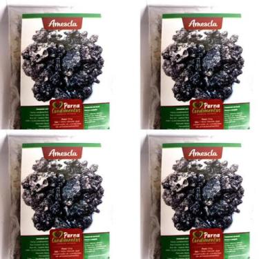 Imagem de Amescla Resina Breu Branco Defumação Espiritual Limpeza Defumador Kit 