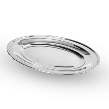 Imagem de TRAVESSA DE INOX SILVER 34CM - CM24
