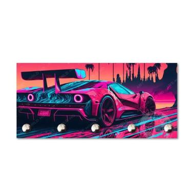 Imagem de Porta chaves decorativo de parede - Super carros - Visaoled