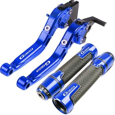 Imagem de Para BMW G650GS G650 GS 2008 2009 2010-2016 Alavanca de embreagem de freio CNC para motocicleta Alavanca de embreagem de freio de motocicleta (Cor: QYGX888 10)