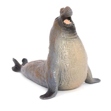 Imagem de Estatueta realista de morsa, foca de PVC e foca de elefante de 11,5 cm