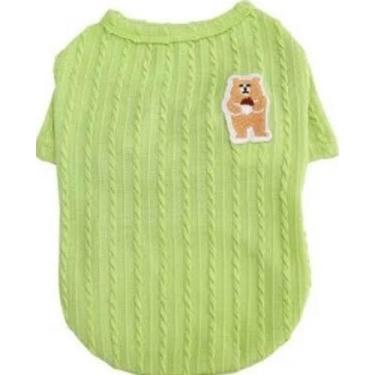 Imagem de Roupa para cachorro pequeno porte verde