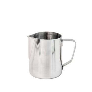 Imagem de OnewCheng Copo medidor de aço inoxidável 18/8 com alça e borda 600 ml