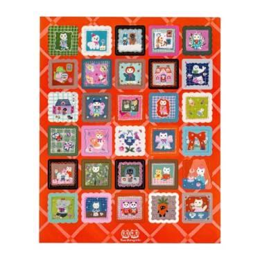 Imagem de Acessórios Hobonichi Techo – Yumi Kitagishi: Adesivos – Vida diária do gato branco