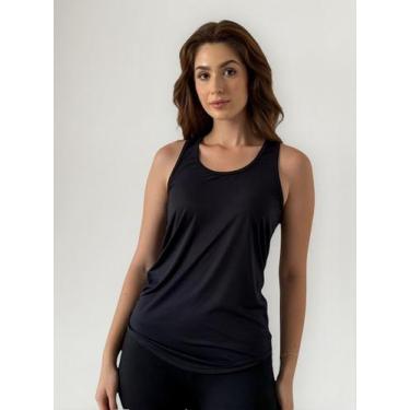 Imagem de Regata Feminina Dry Fit Básica Treino Academia Fitness Comuv - caminha