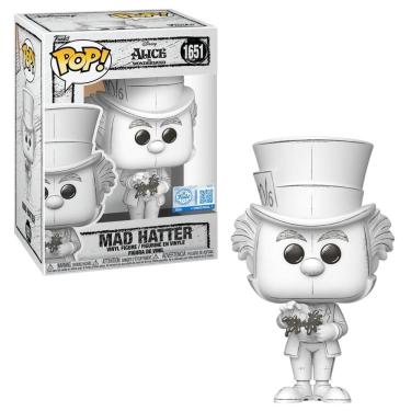 Imagem de Boneco Funko Pop! Exclusivo Disney Esboços Chapeleiro Maluco