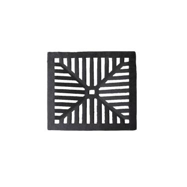 Imagem de Ralo Grelha Ferro Fundido Captação Esgoto Escoamento 50X50Cm