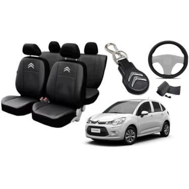 Imagem de Capa de couro para o banco C3 2012-2018 proteção impermeável