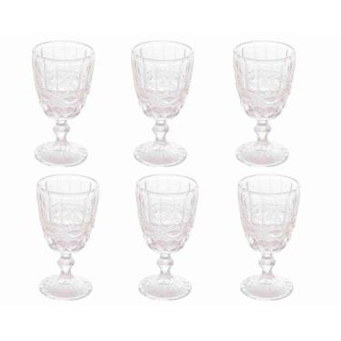 Imagem de Conjunto 6 Taças Vidro P/ Água 300 ml Libélula Lyor