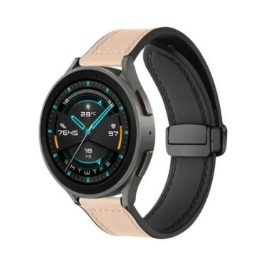 Imagem de Pulseira De Couro E Silicone De 41mm E 46mm Para Huawei Watch GT 4, GT