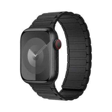 Imagem de Pulseira De Silicone Magnética Para Apple Watch De 40mm 44mm 45mm 49mm