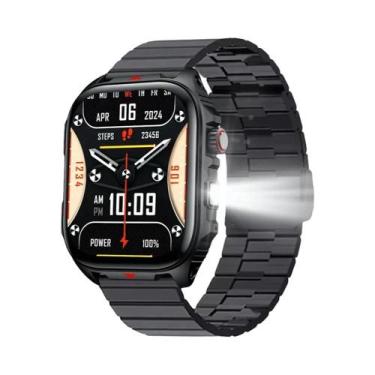Imagem de Relógio Inteligente Militar Masculino Com Monitor De Atividade, À Prov