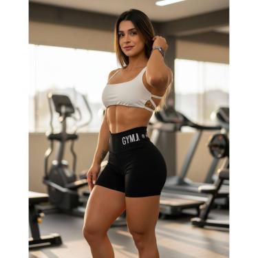 Imagem de Bermuda Levanta Bumbum Feminina Sem Costura Premium Academia