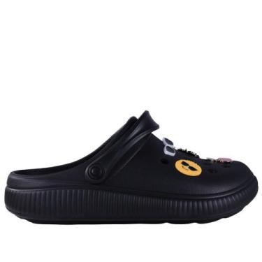 Imagem de Babuche Feminina Moleca 5832.101 Preto, 37