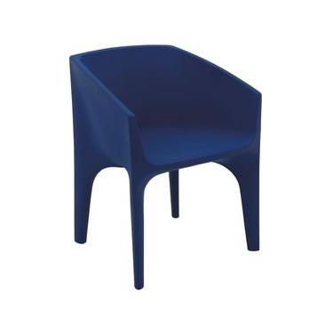 Imagem de Poltrona Tramontina Paco em Polietileno Mariner Azul