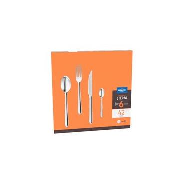 Imagem de Faqueiro Brinox Siena 42 Peças Aço Inoxidável Inox