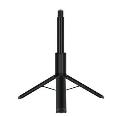 Imagem de Asixxsix Tripé de Bastão de Selfie para Câmera de Ação 2 Em 1, Poste Extensível de Liga de Alumínio de 10,6 a 48 Polegadas Com Suporte Dobrável, para Câmera 360 X5 X4 X3