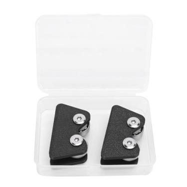 Imagem de Keenso Testador de Raquete de Badminton, 2 Peças de Detector de Retidão de Raquete de Metal, Ferramenta de Inspeção Com Estrutura Robusta para Reparo, Entusiastas e Profissionais de