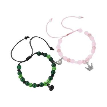 Imagem de Pulseiras De Amizade Elphaba E Glinda, Acessórios De Coroa E Chapéu De