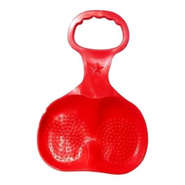 Imagem de Generic Trenó de inverno para neve, trenó de grama, tobogã, deslizador para jardim no Natal, Vermelho