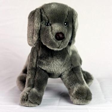 Imagem de Cachorro Weimaraner - Terapia com animais de pelúcia para pessoas com perda de memória devido ao envelhecimento e cuidadores