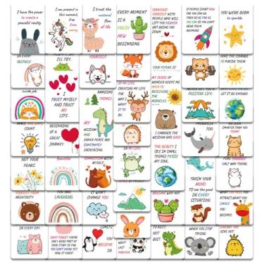 Imagem de 50 cartões de papel motivacionais adequados para aniversários e presentes